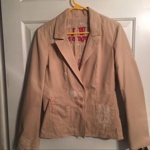 RARE Johnny Was Coure Libre Jacket. Lighter color.